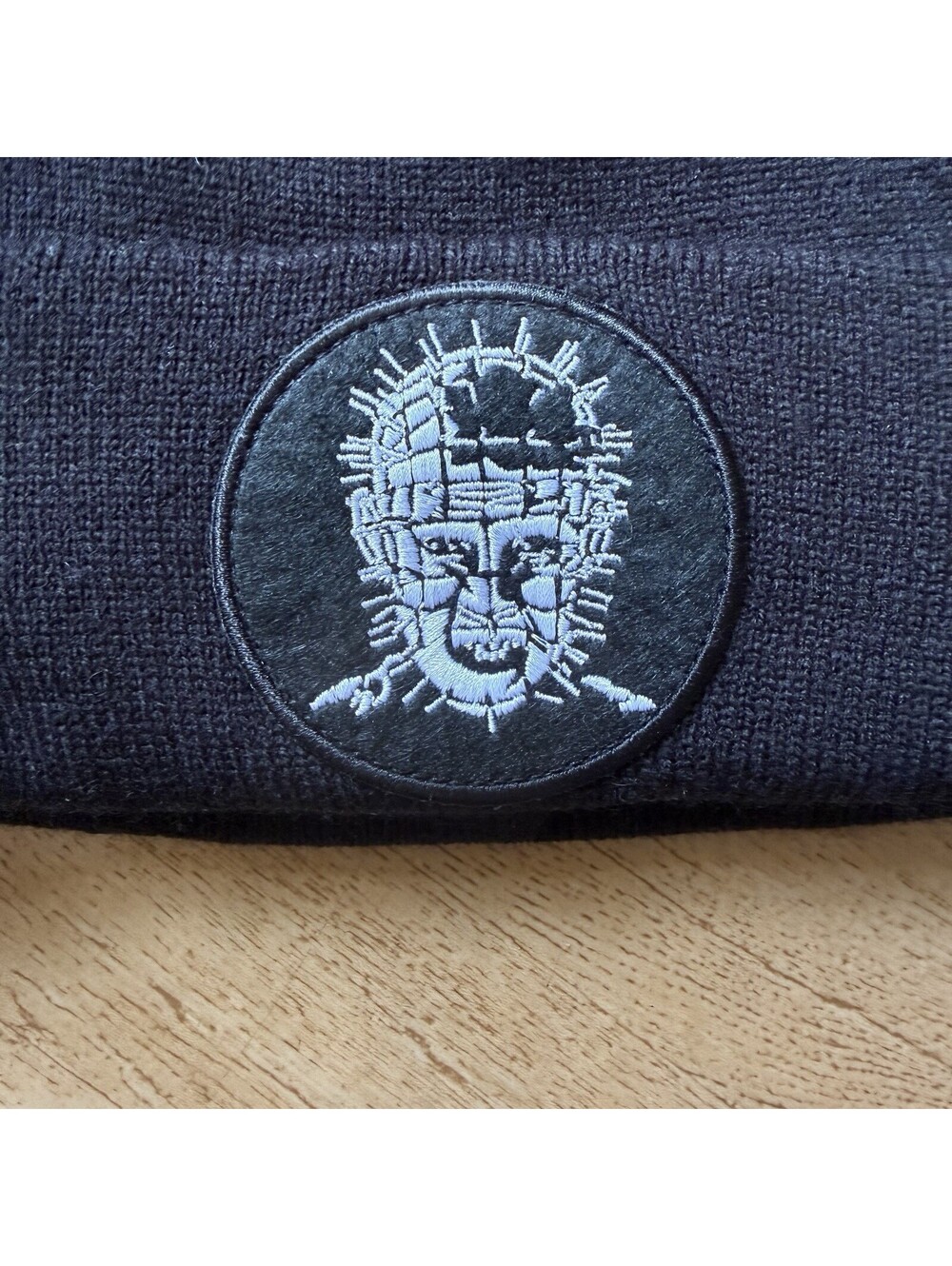 Supreme Hellraiser Beanie Black SS18 - Picture 2 of 6